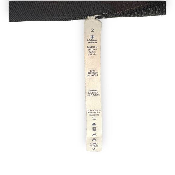 Lululemon Women's Ebb To Street Pant Size 2 Gray Woven Snake W5J77S Seamless - Picture 7 of 10